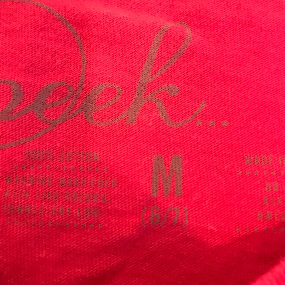 Peek boys Red Graphic Tee "SILENT NIGHTS ARE BORING" - Picture 2 of 2